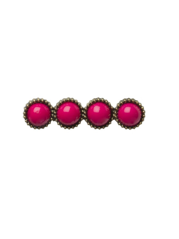 Broche flamenca rosa