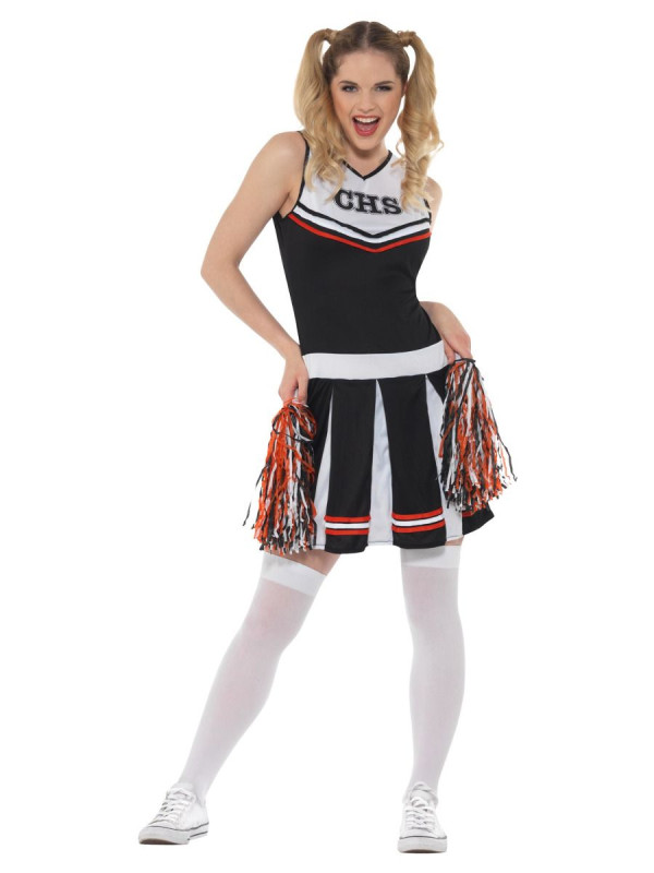Disfraz Cheerleader para mujer detalle