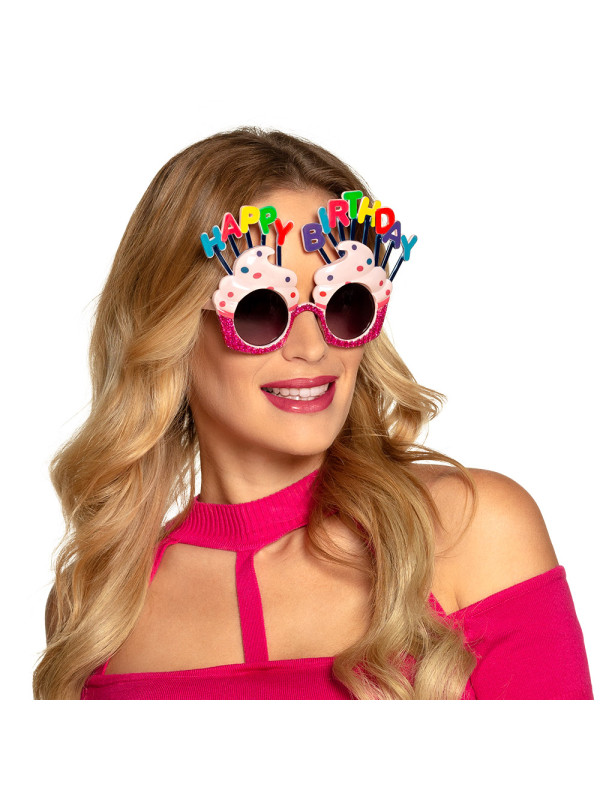 Gafas de cumpleaños adulto