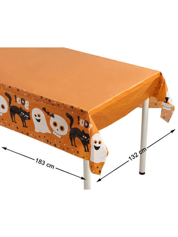Mantel Halloween naranja