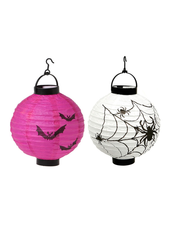 Farol Halloween decoración