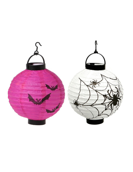 Farol Halloween decoración