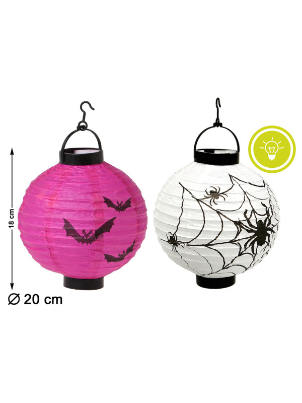 Farol Halloween decoración