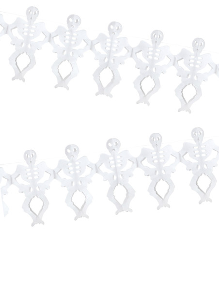 Guirnalda esqueletos