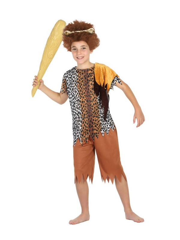 Disfraz troglodita niño