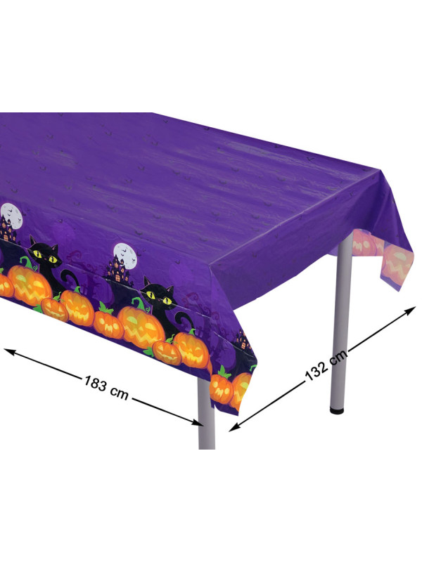 Mantel Halloween morado