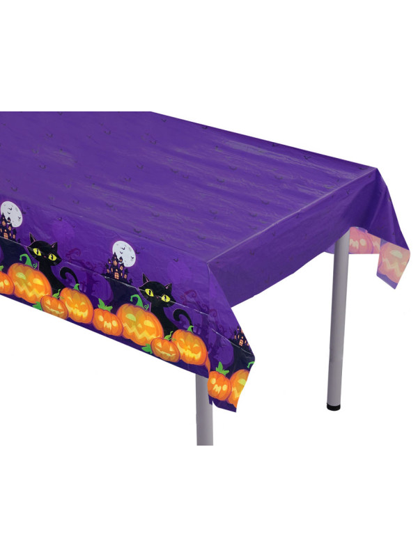 Mantel Halloween morado