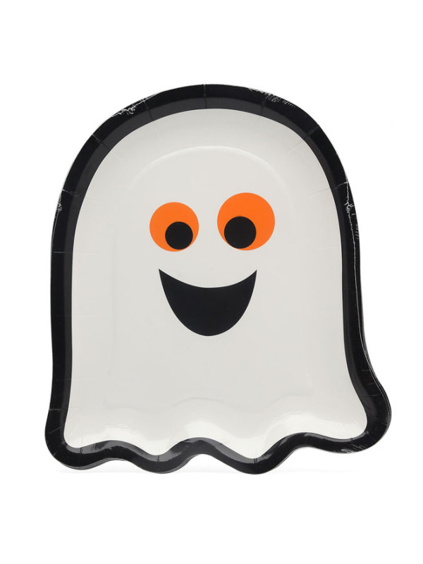 Platos Halloween fantasma