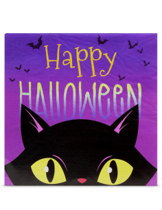 Servilletas Halloween moradas