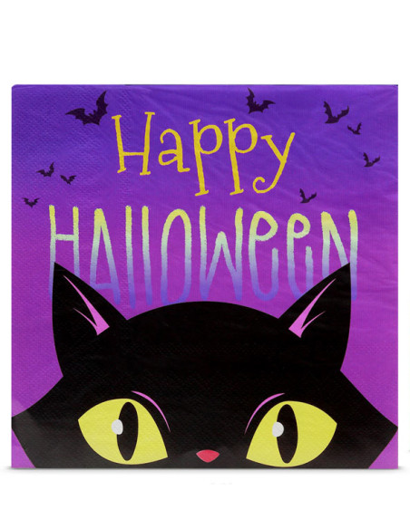 Servilletas Halloween moradas