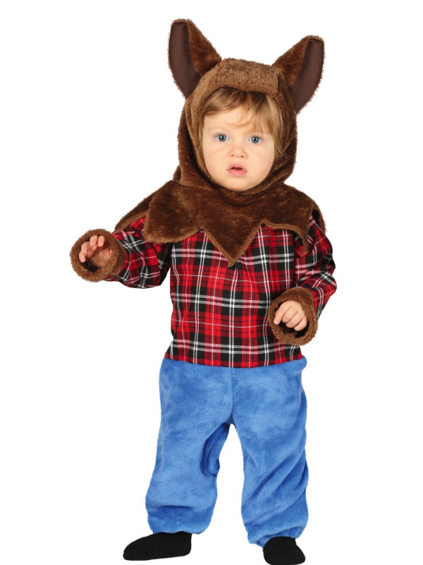 Disfraz hombre lobo para bebé
