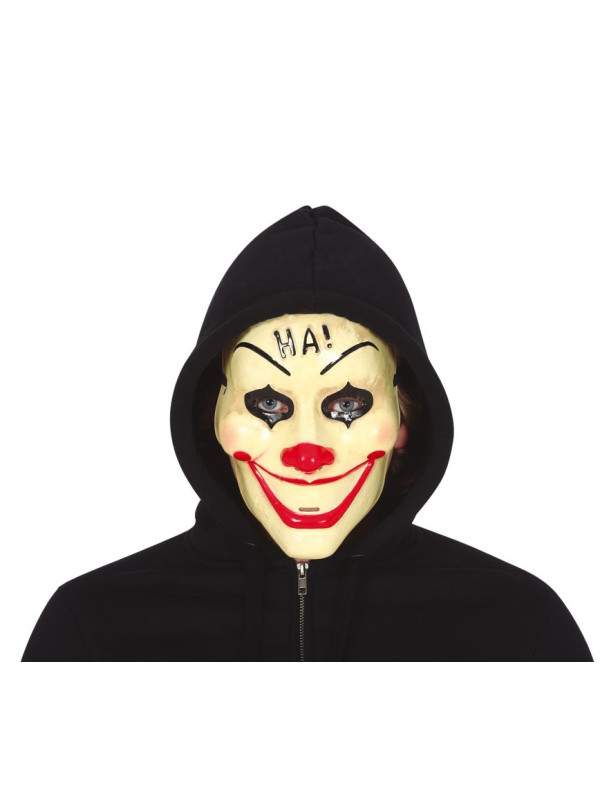Máscara de payaso loco