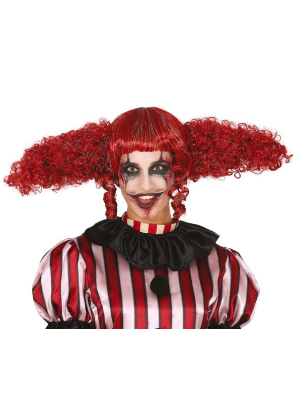 Peluca payasa alocada