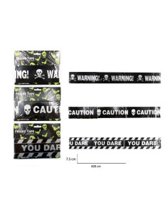 Cinta de seguridad negra