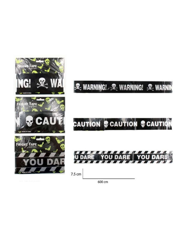 Cinta de seguridad negra