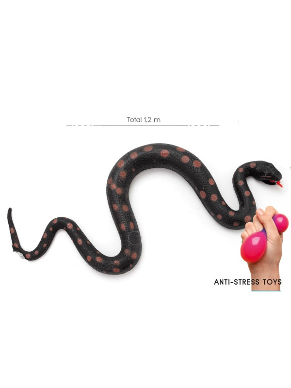 Serpiente de broma grande