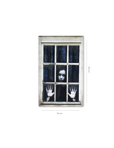 Cortina ventana Halloween