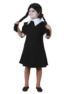 Disfraz Miércoles para bebé 2