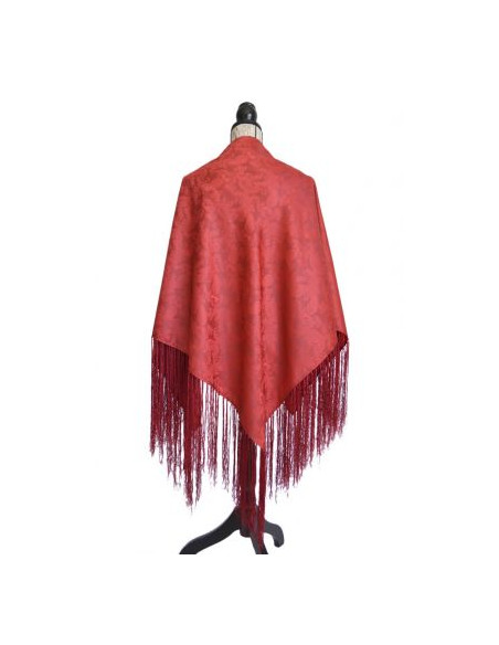 Pañuelo damasco flecado para traje regional