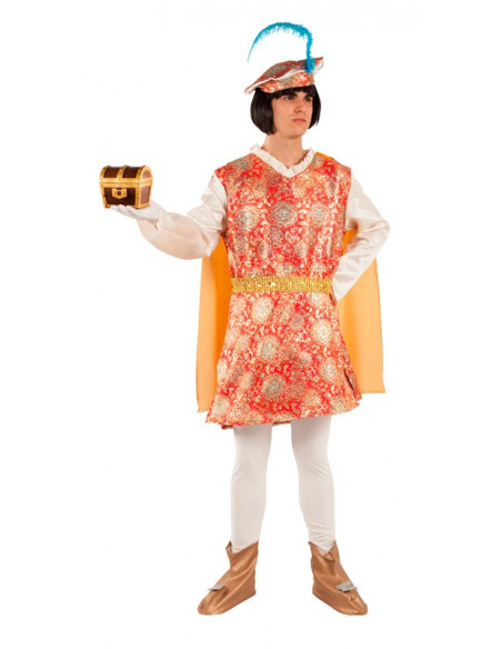 Disfraz de Paje Melchor adulto