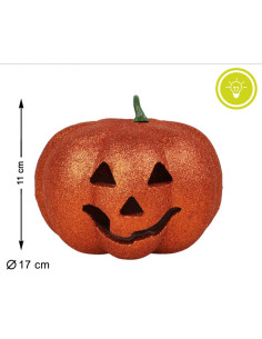 Calabaza decorativa luz