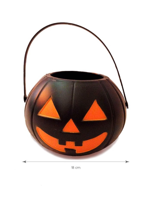 Cubo calabaza negra