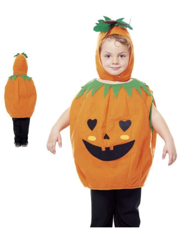 Disfraz de calabaza infantil