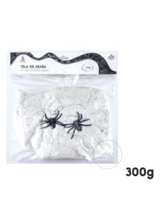 Tela de araña blanca