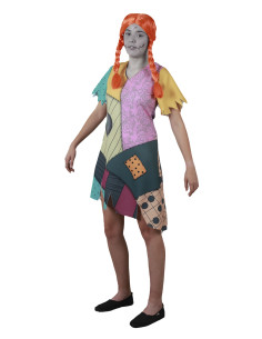 Disfraz de Sally muñeca trapo mujer