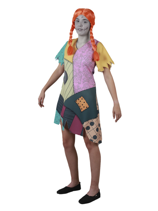 Disfraz de Sally muñeca trapo mujer