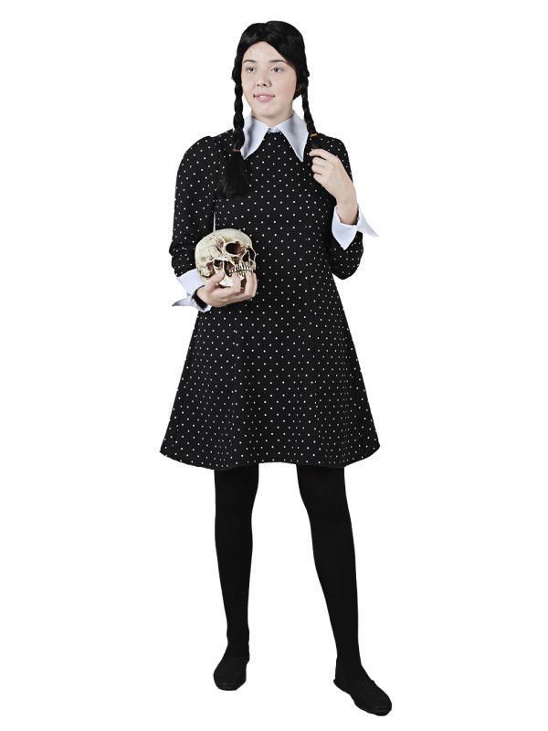 Disfraz de Miércoles para mujer