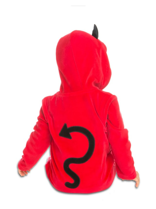 Disfraz de diablo para bebé espalda