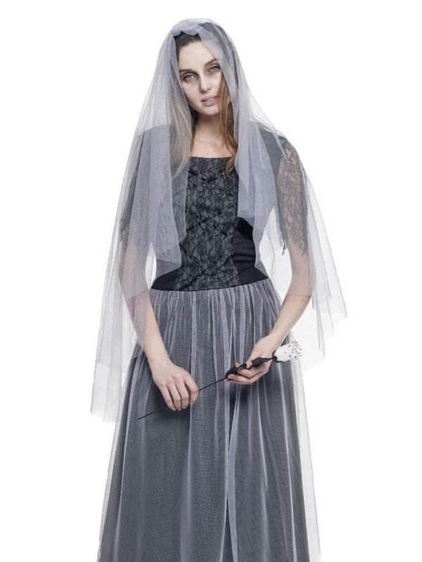 Disfraz novia fantasma mujer