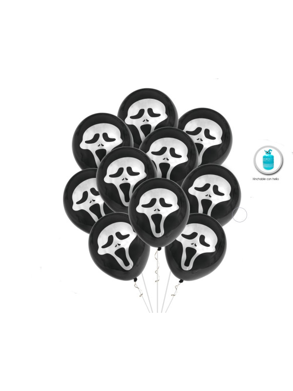 Globos Scream Halloween