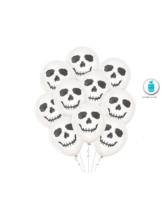 Globos Halloween calaveras