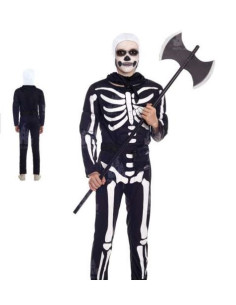 Disfraz esqueleto soldado infantil