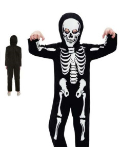 Disfraz esqueleto huesos infantil