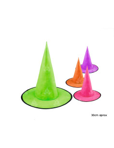Sombrero bruja infantil de colores