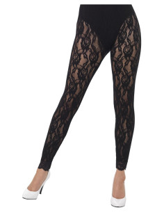 Leggins de encaje años 80