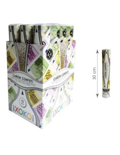 Cañón Confetti euros