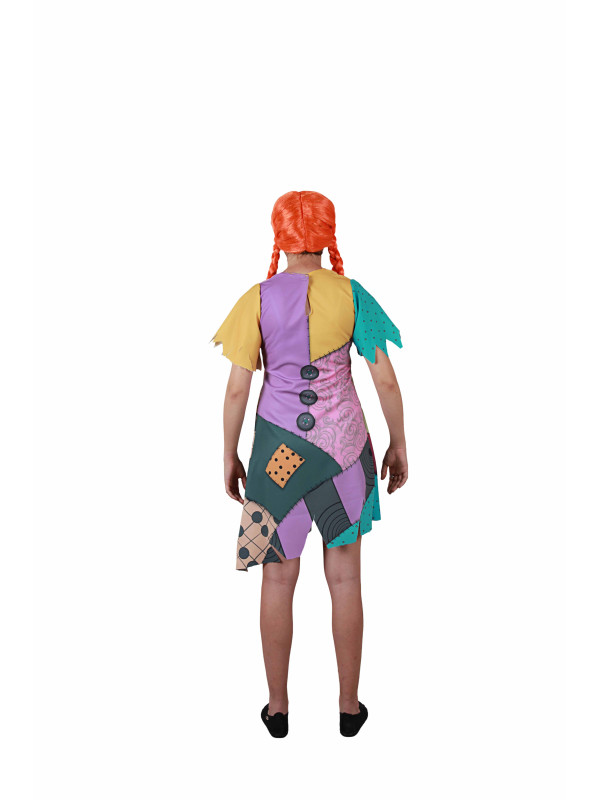 Disfraz de Sally muñeca trapo mujer