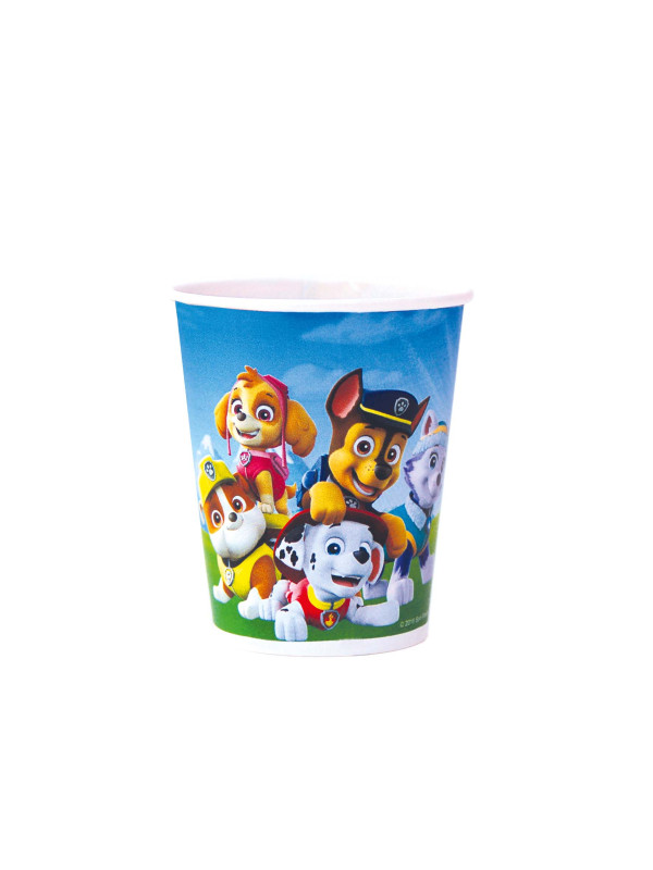 6 Vasos Patrulla Canina