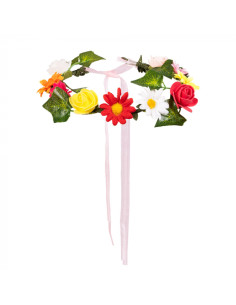 Corona flores ninfa 2