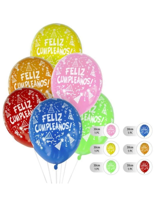 Globos Feliz Cumpleaños
