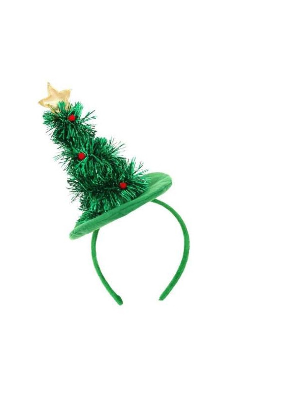 Diadema arbolito navidad