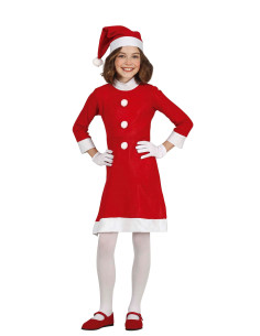 Disfraz de Mamá Noel infantil