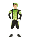 Disfraz de paje verde infantil