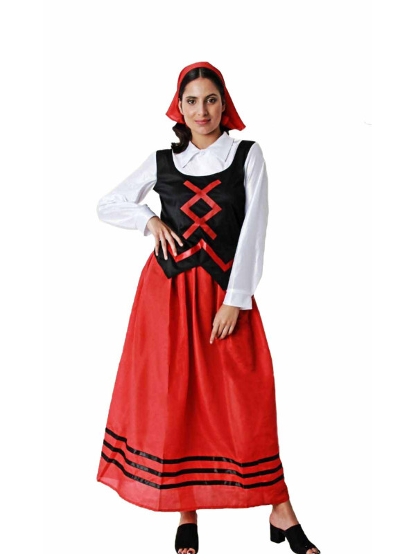 Vestido pastora para mujer
