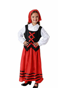 Vestido de pastora para niña
