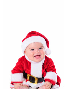 Traje Papa Noel bebe